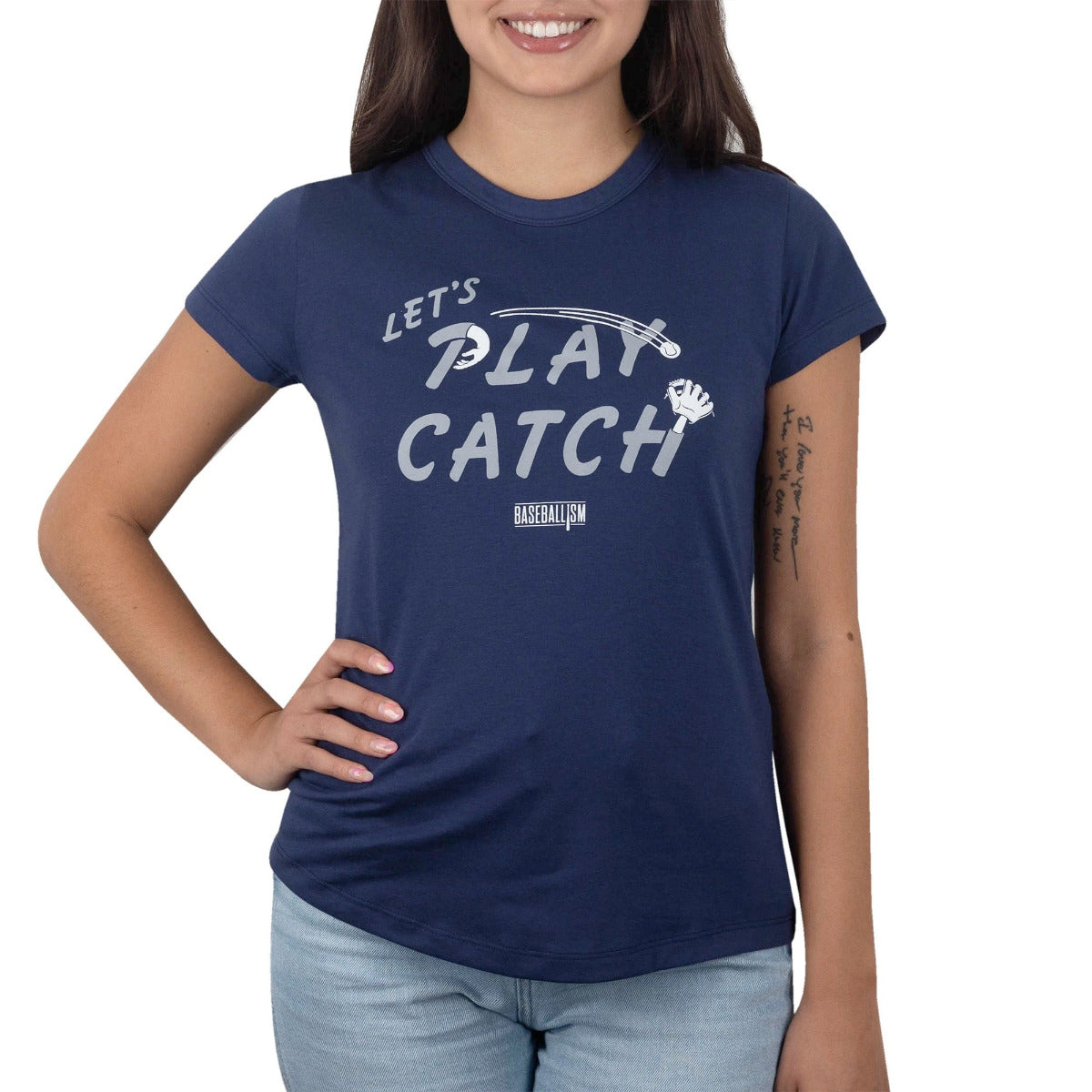 Baseballism Women's Play Catch T-Shirt