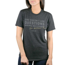 Baseballism She Answers Them Women's T-Shirt