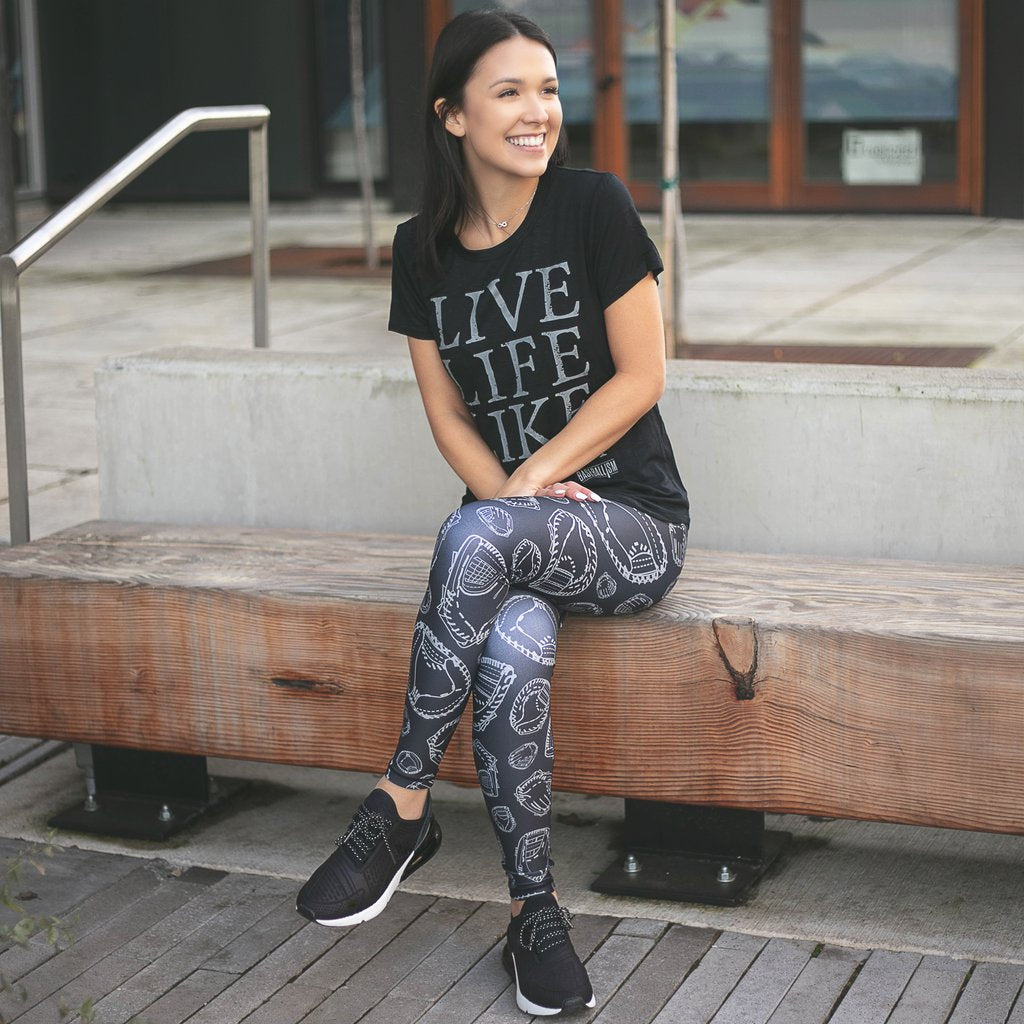 Baseballism Glove Leggings