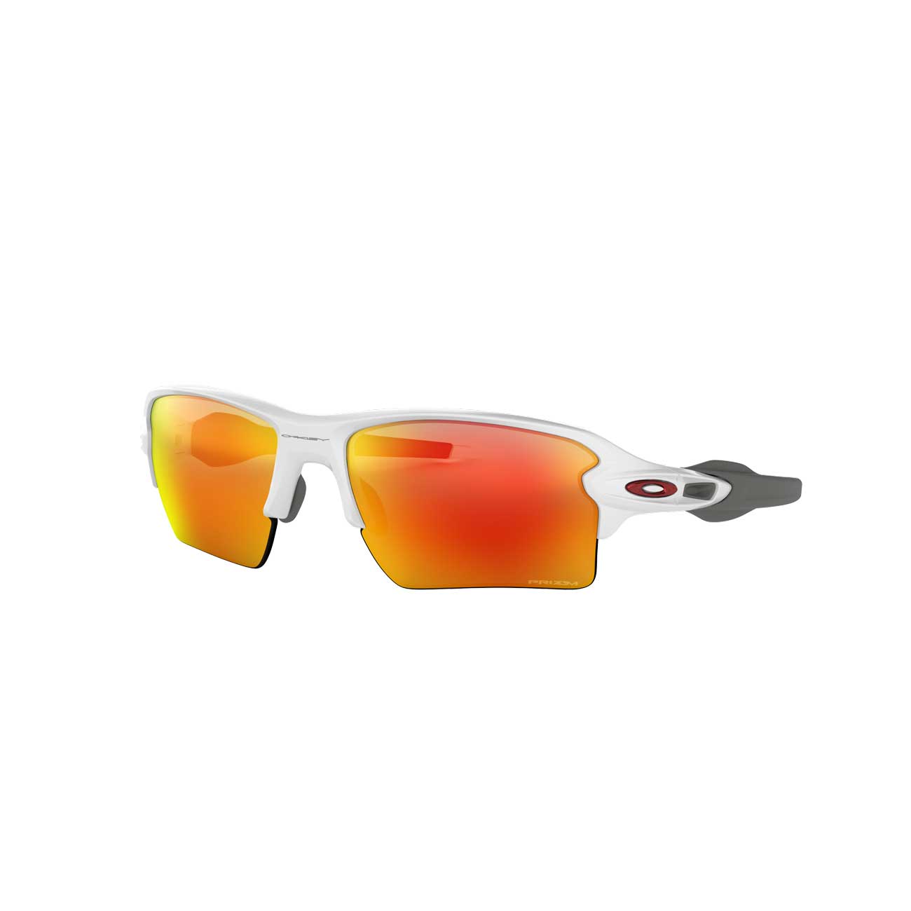 Oakley Flak 2.0 XL Polished White w/PRIZM Ruby Iridium Sunglasses
