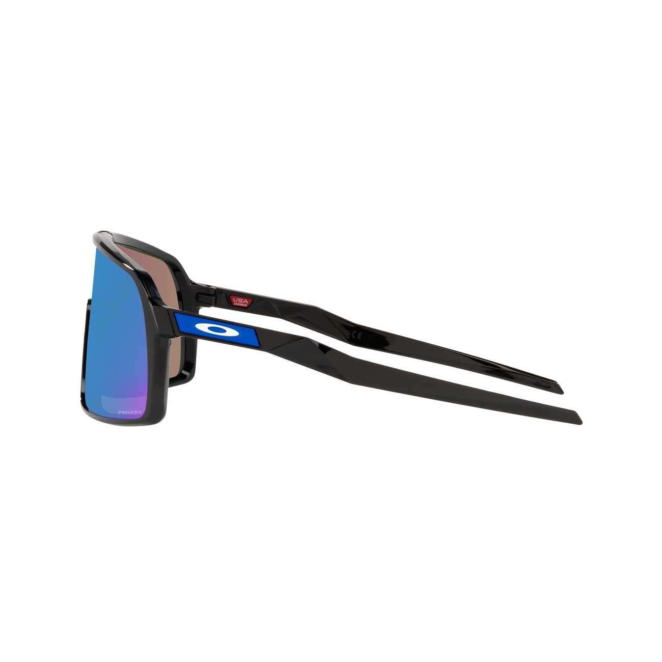 Oakley Sutro Polished Black w/PRIZM Sapphire Sunglasses