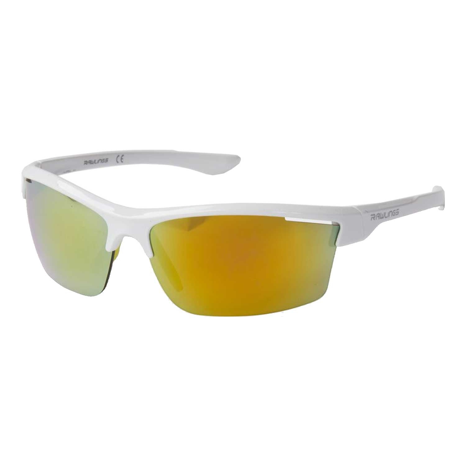 Rawlings LTS 10261622 Youth Sunglasses White/Orange Mirror Lens