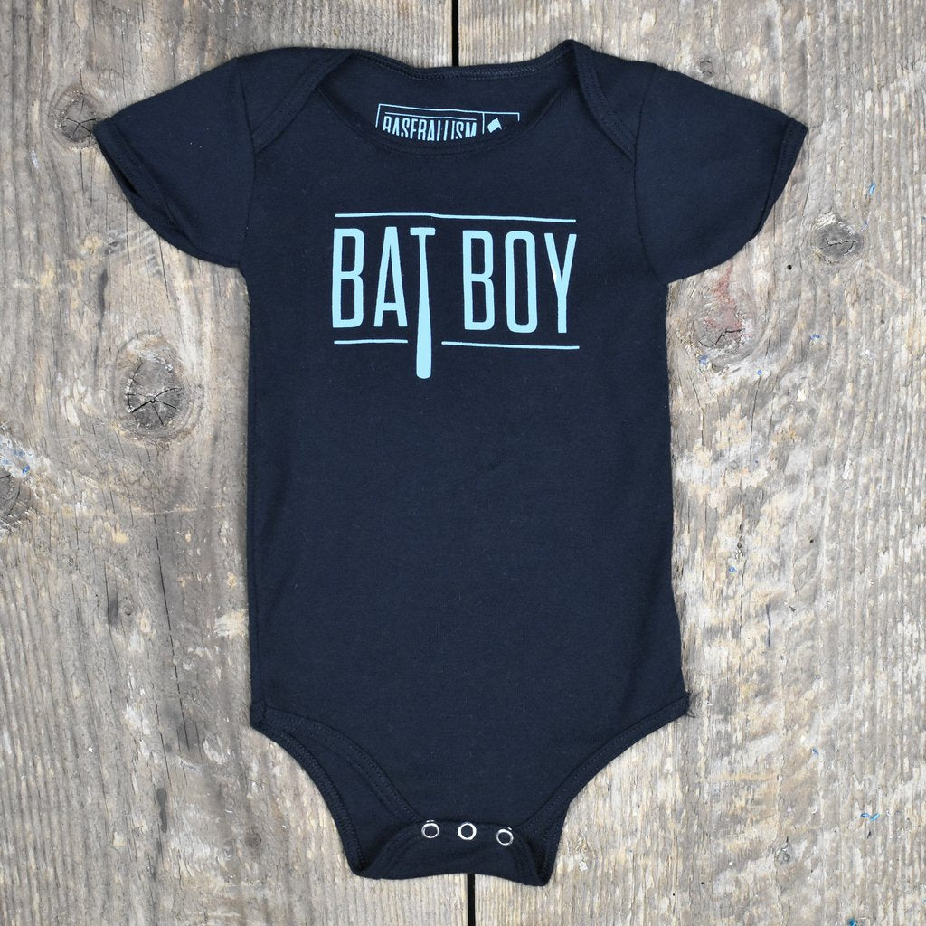 Baseballism Bat Boy Onsie