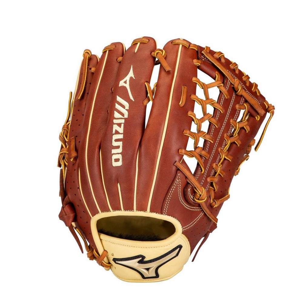 Mizuno PRIME ELITE 軟式グローブ ブラウン/クリーム Mizuno Prime Elite GPE1275 12.75