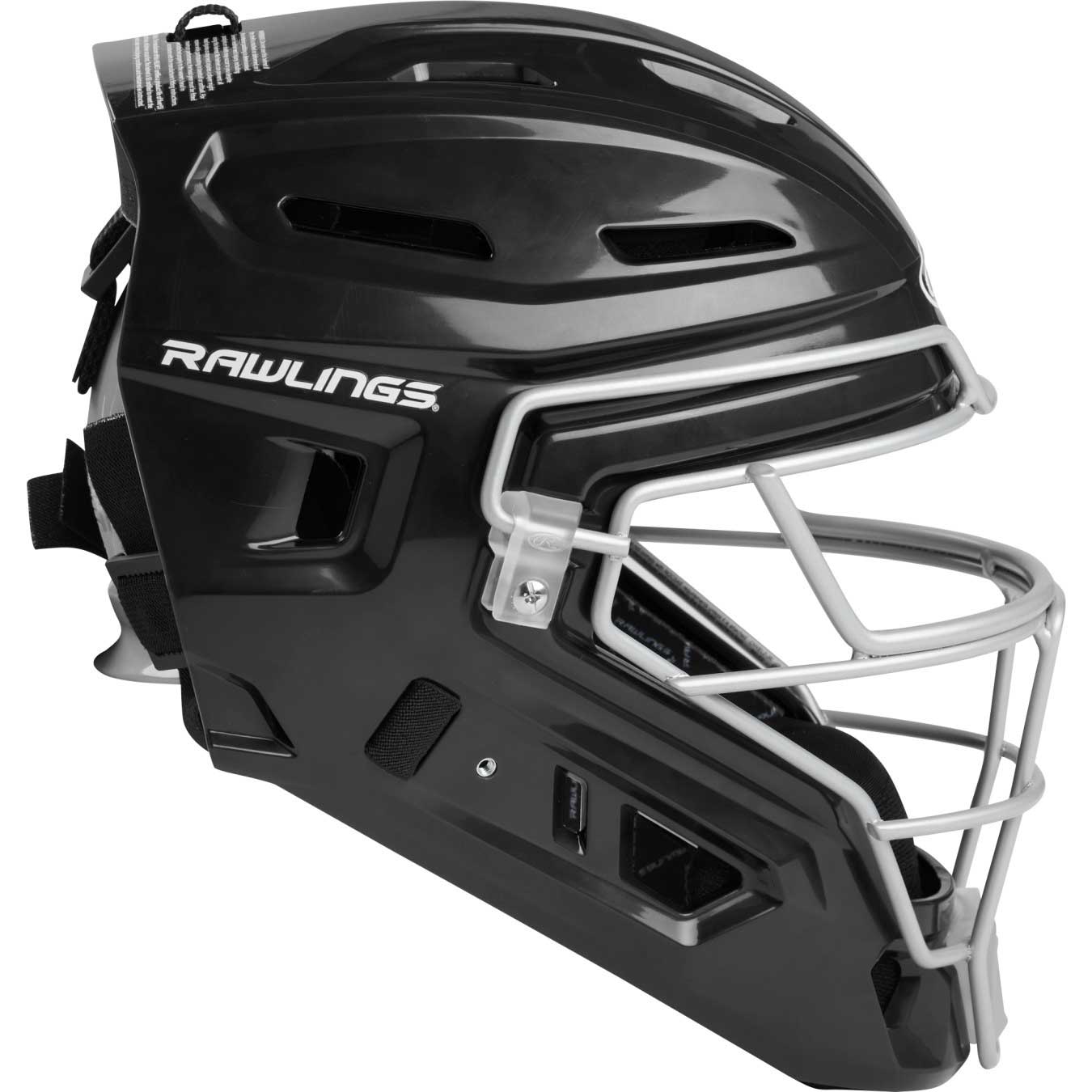 Rawlings Renegade 2.0 Catchers Helmet SR Solid Black/Silver