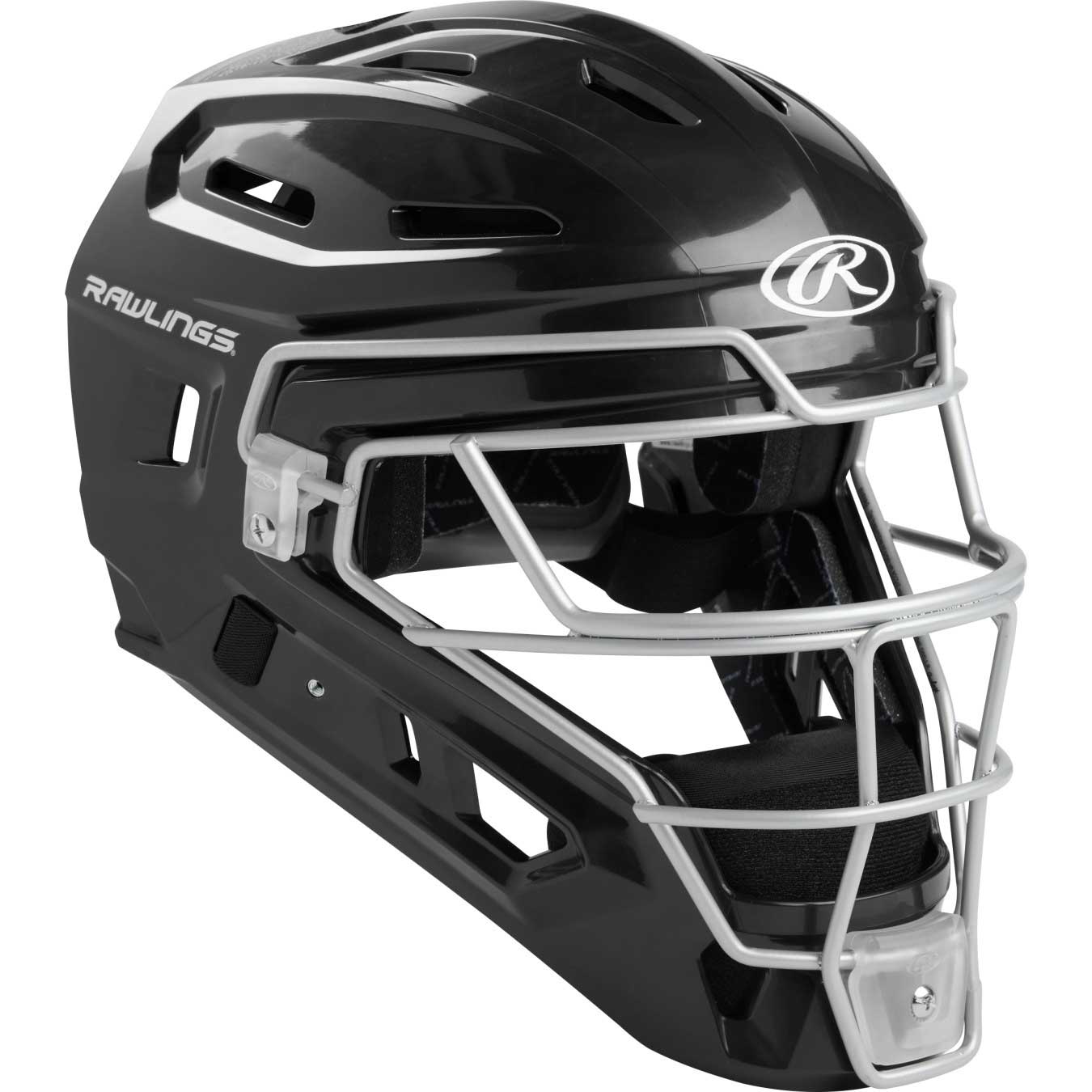 Rawlings Renegade 2.0 Catchers Helmet SR Solid Black/Silver