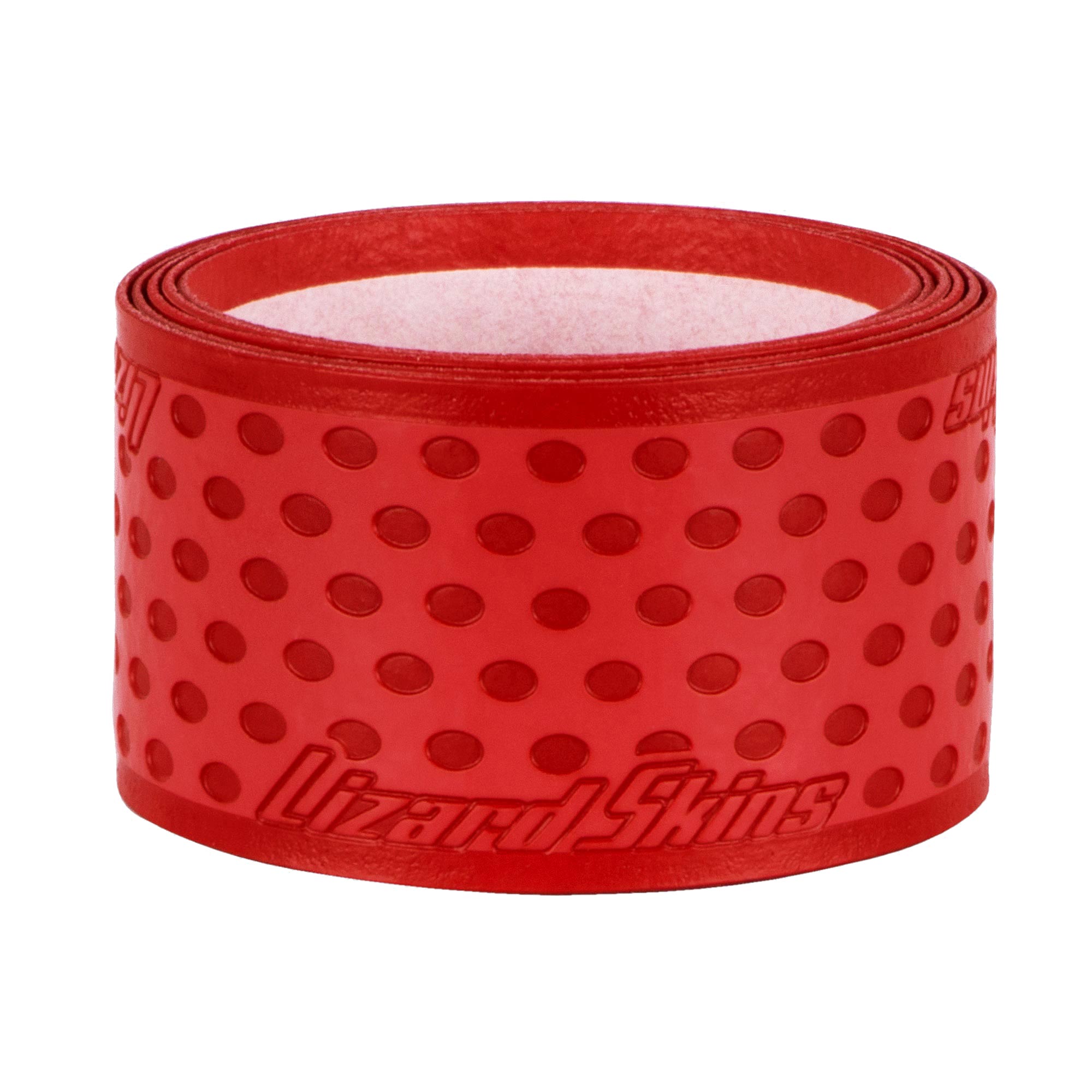 Lizard Skins 0.5mm thickness Durasoft Polymer Solid Bat Grip Red