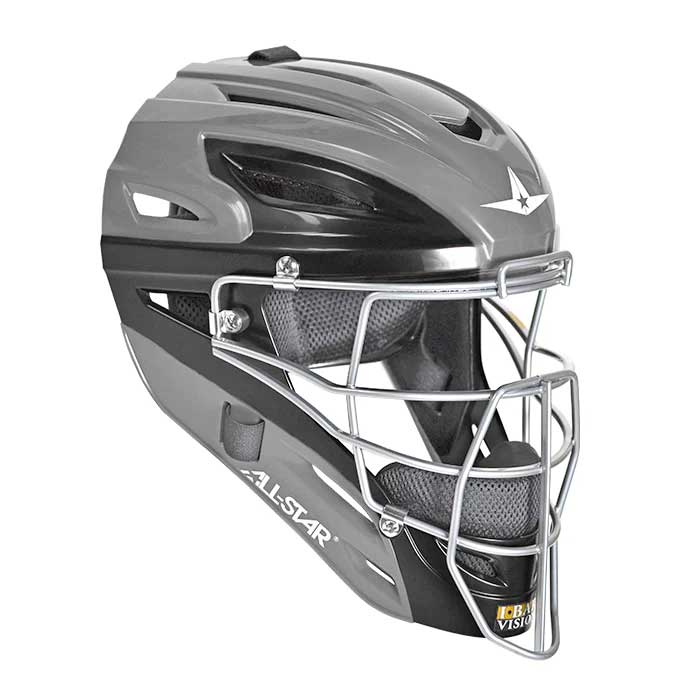 All-Star System 7 MVP2500GTT Graphite Two Tone Adult Catchers Helmet