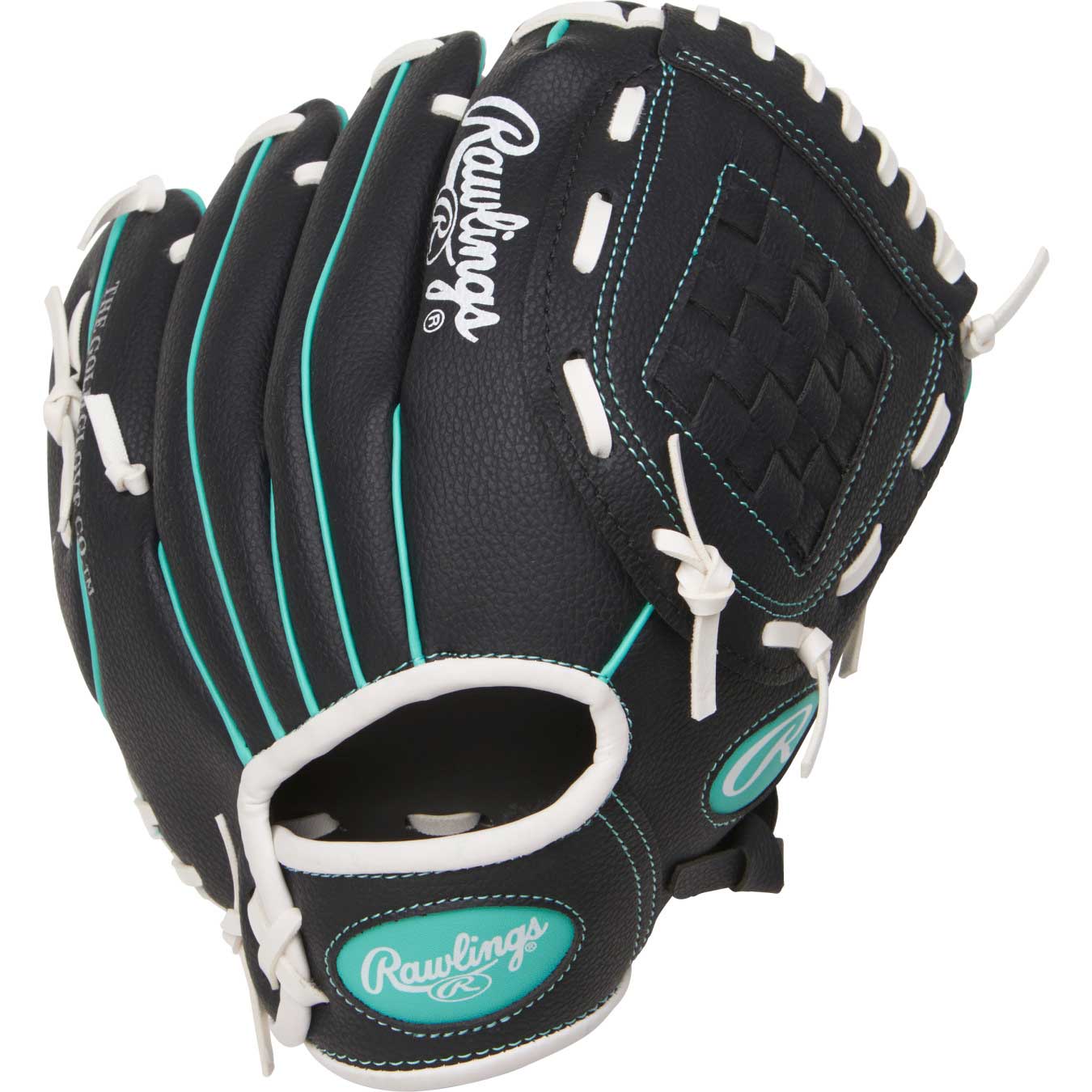 Rawlings Players Series Youth 10" Glove - Black/Mint - RHT