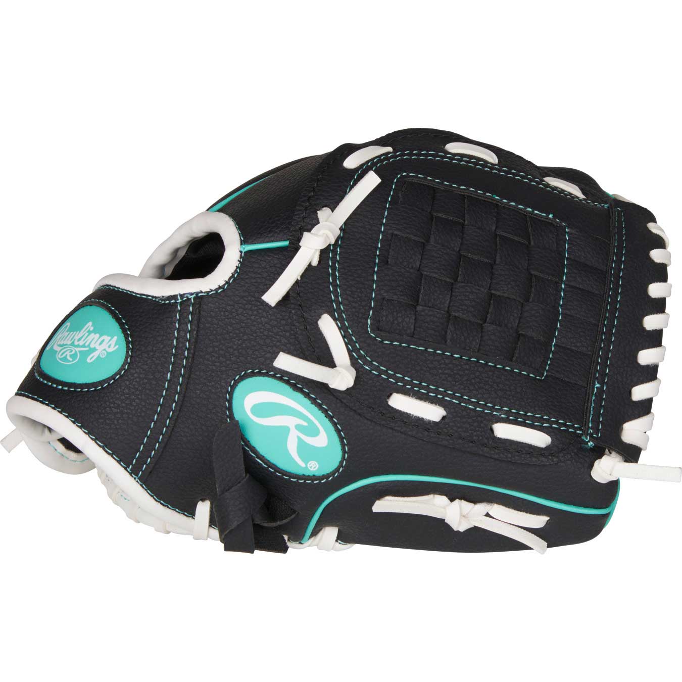 Rawlings Players Series Youth 10" Glove - Black/Mint - RHT