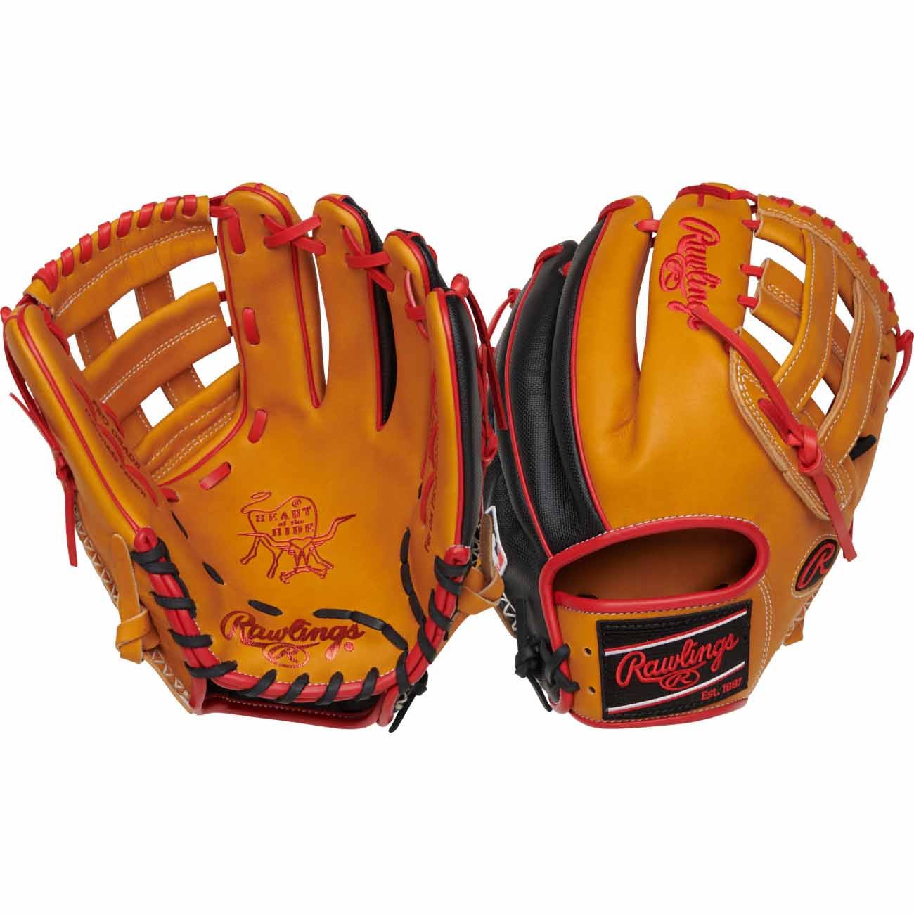 Rawlings Heart of the Hide Color Sync 7.0 RPRONA28TSS 12"-RHT