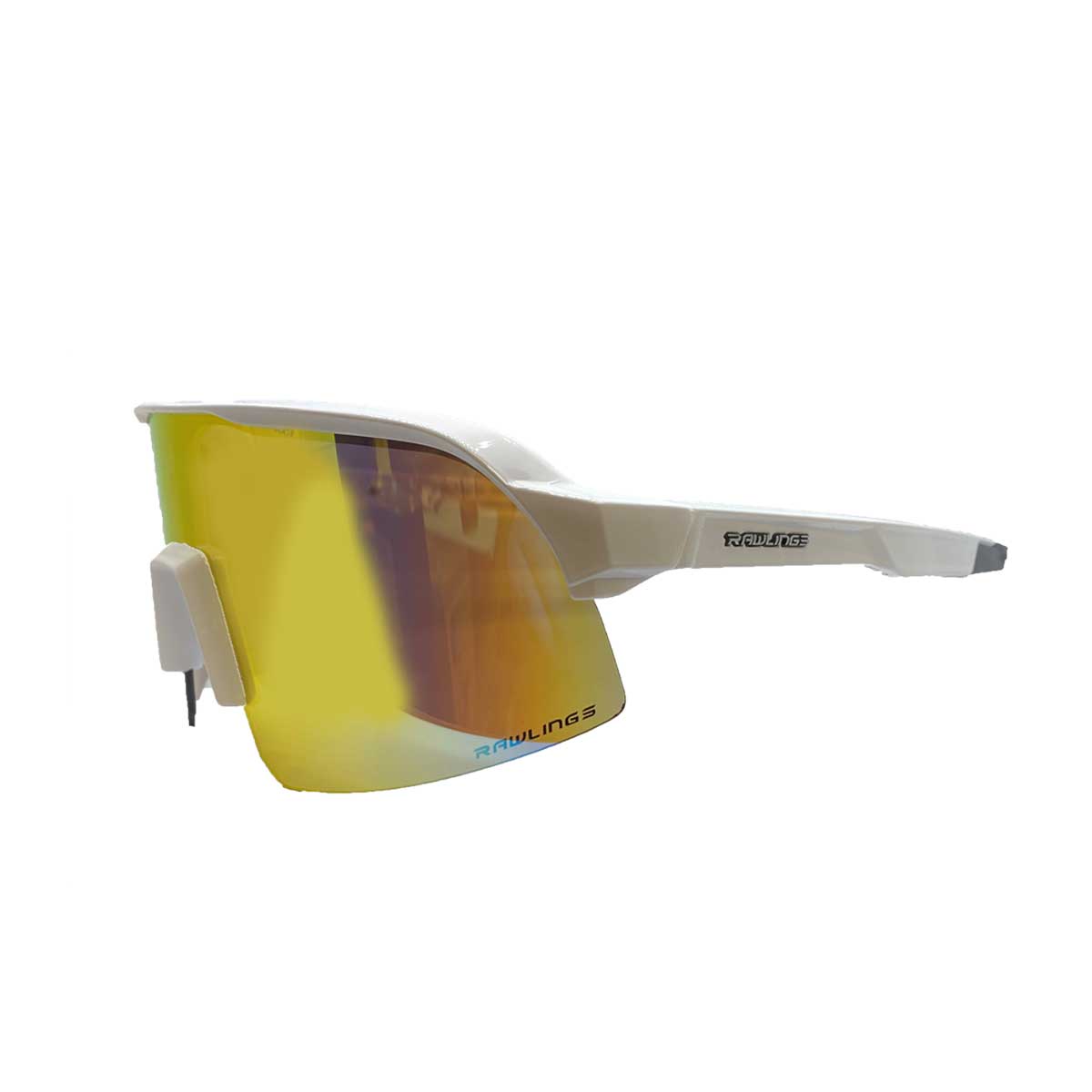 Rawlings Shield Youth Sunglasses White/Orange