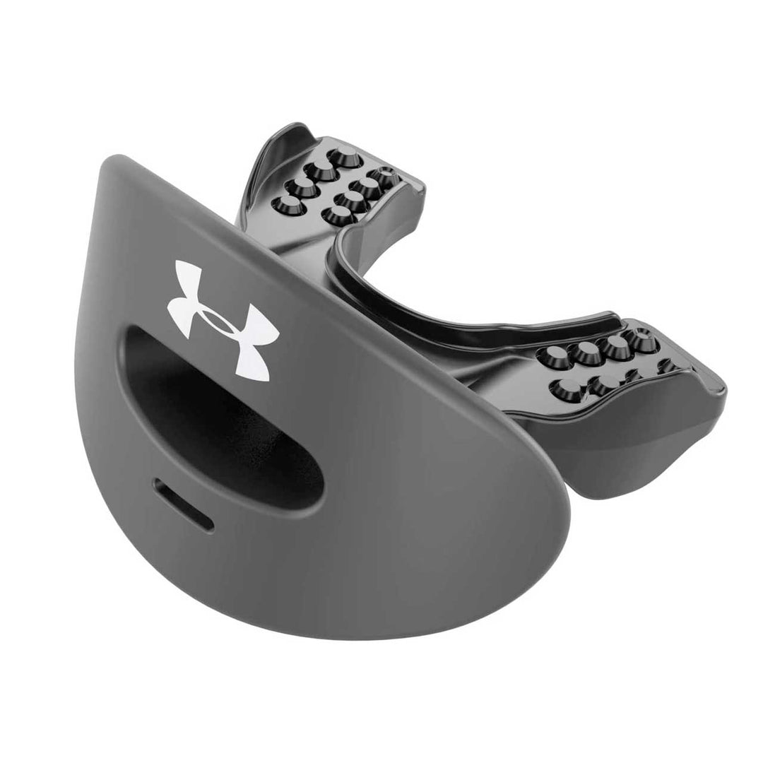 Protège-dents Under Armour Air Lip Guard – Noir, Taille Universelle, Compatible Appareils Dentaires, Pour Football