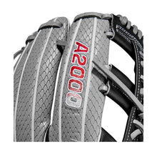 Wilson A2000 Fastpitch SuperSkin FP75 Black/Grey/Red/White 11.75"-RHT