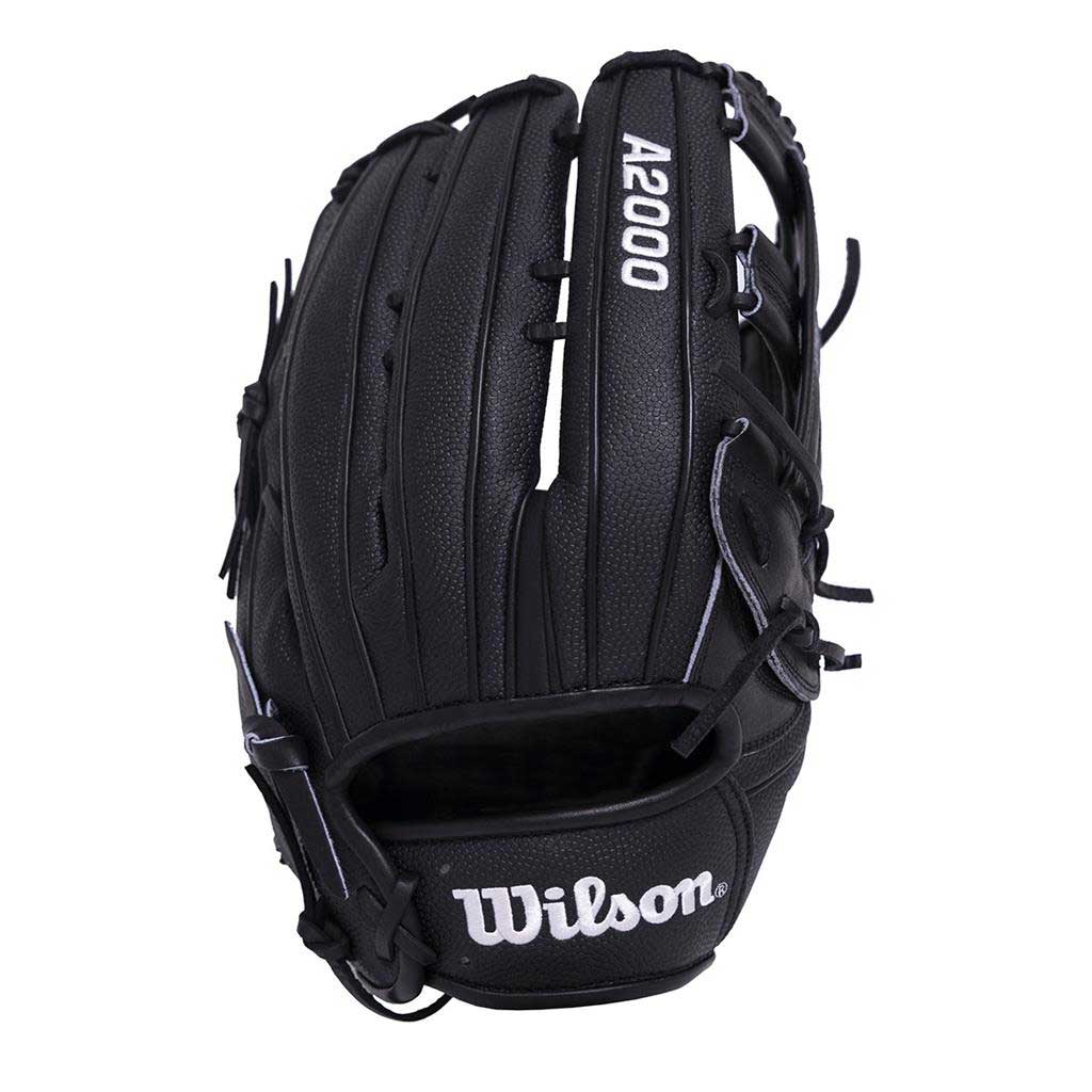 Wilson A2000 Slowpitch H-Web Solid Black 14"- RHT