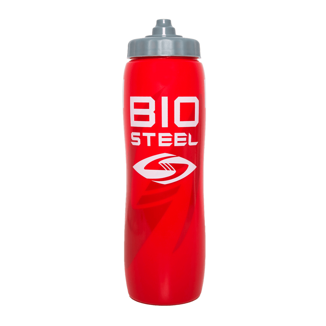 BioSteel 1 L Water Bottle Red Home Run Sports biosteel-1-l-water-bottle-red-home-run-sports