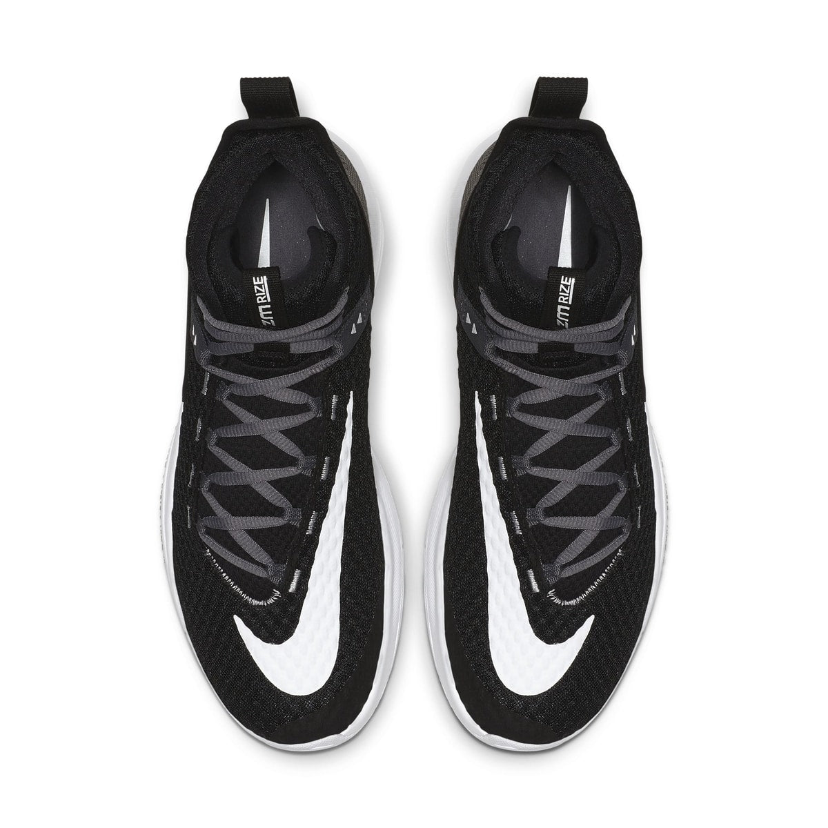 Nike Zoom Rise TB Basketball Shoe - Black/White