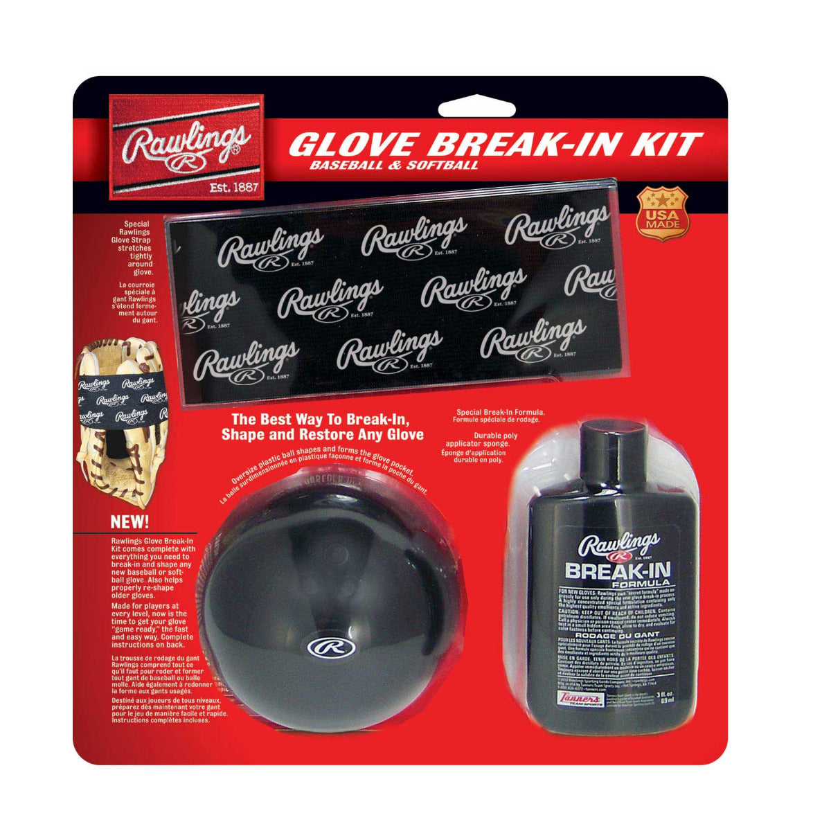 Rawlings BRKIT Glove Break-In Kit