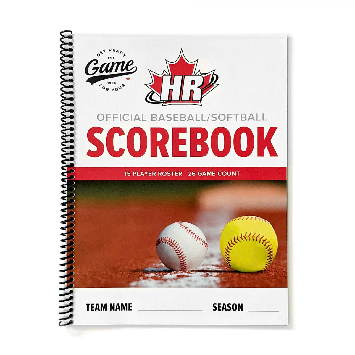 Home Run Sports Scorebook- Baseball/Softball
