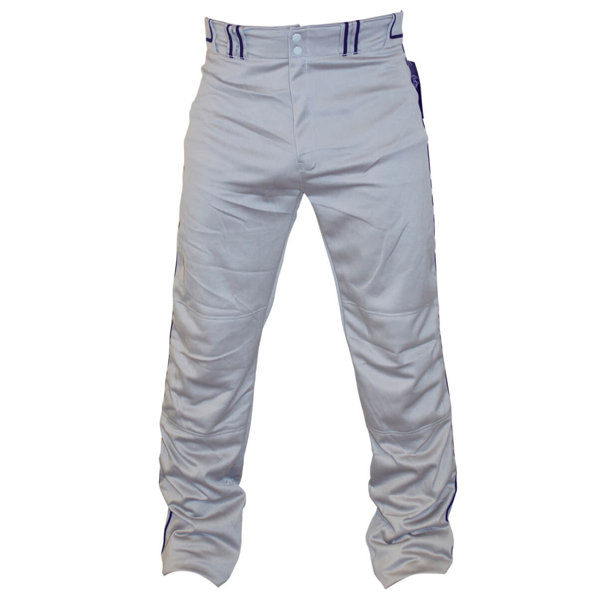 Pantalon De Baseball Garçon Louisville Slugger All-American Relax-Fit Bas Ouvert - Gris