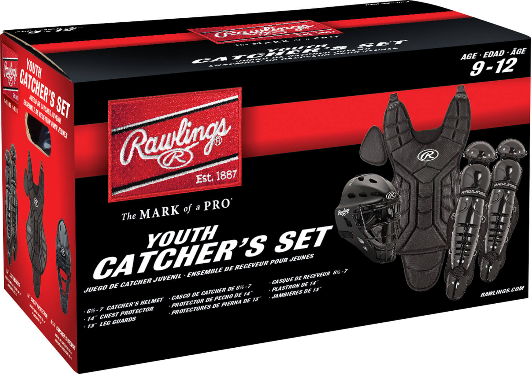 Rawlings Players Series Catchers Set Ages 9-12