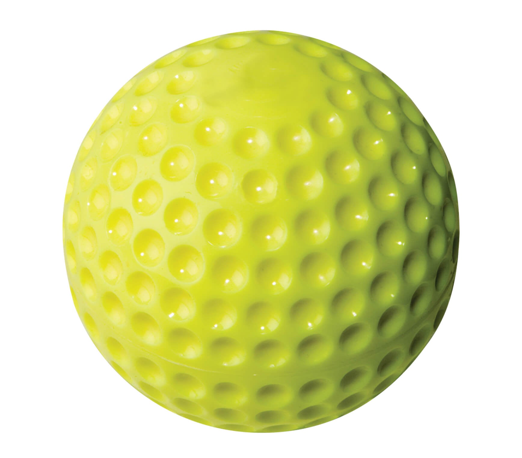 Rawlings Yellow Dimpled 12" Machine Balls - DOZEN