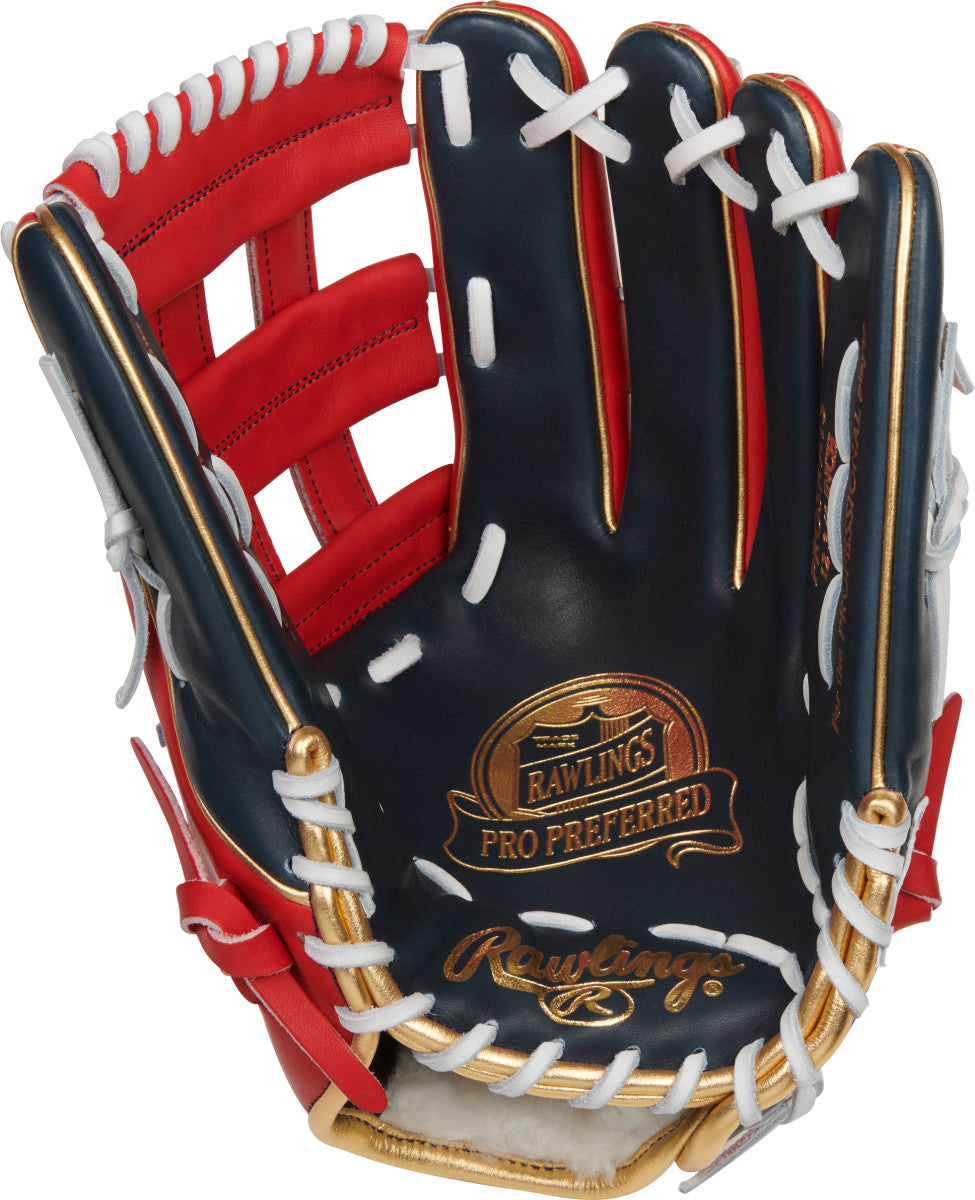 Rawlings Pro Preferred Series Baseball Glove R. Acuna Jr. Gameday Pattern 12 3/4"