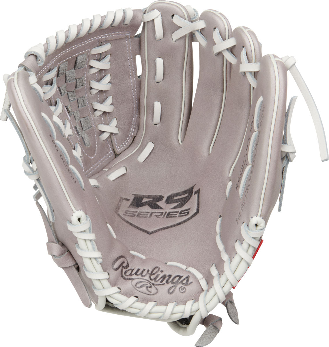 Rawlings R9 Softball 12" P/Inf, Pull Strap/Double Laced Basket FS