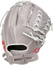 Rawlings R9 Softball 12" P/Inf, Pull Strap/Double Laced Basket FS