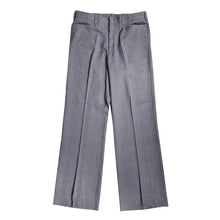 Smitty's Flat Front Heather Grey Plate Pant