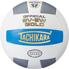 Tachikara Gold Official Game Volleyball - College Blue/White/Silver