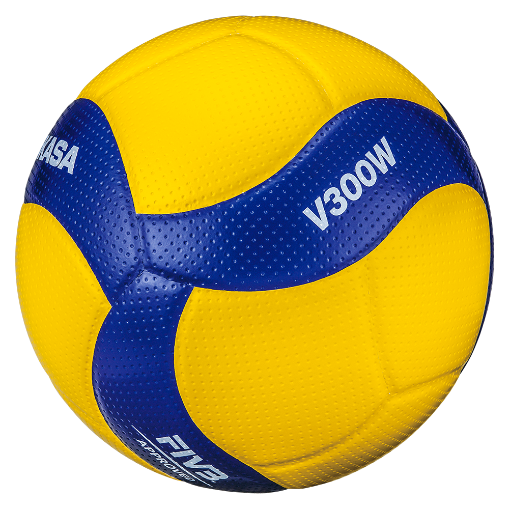 Mikasa International Competition Volleyball - Blue/Yellow