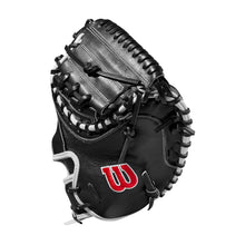 Wilson A2000 M1D Black/White/Red 33.5" Baseball Catchers Mitt