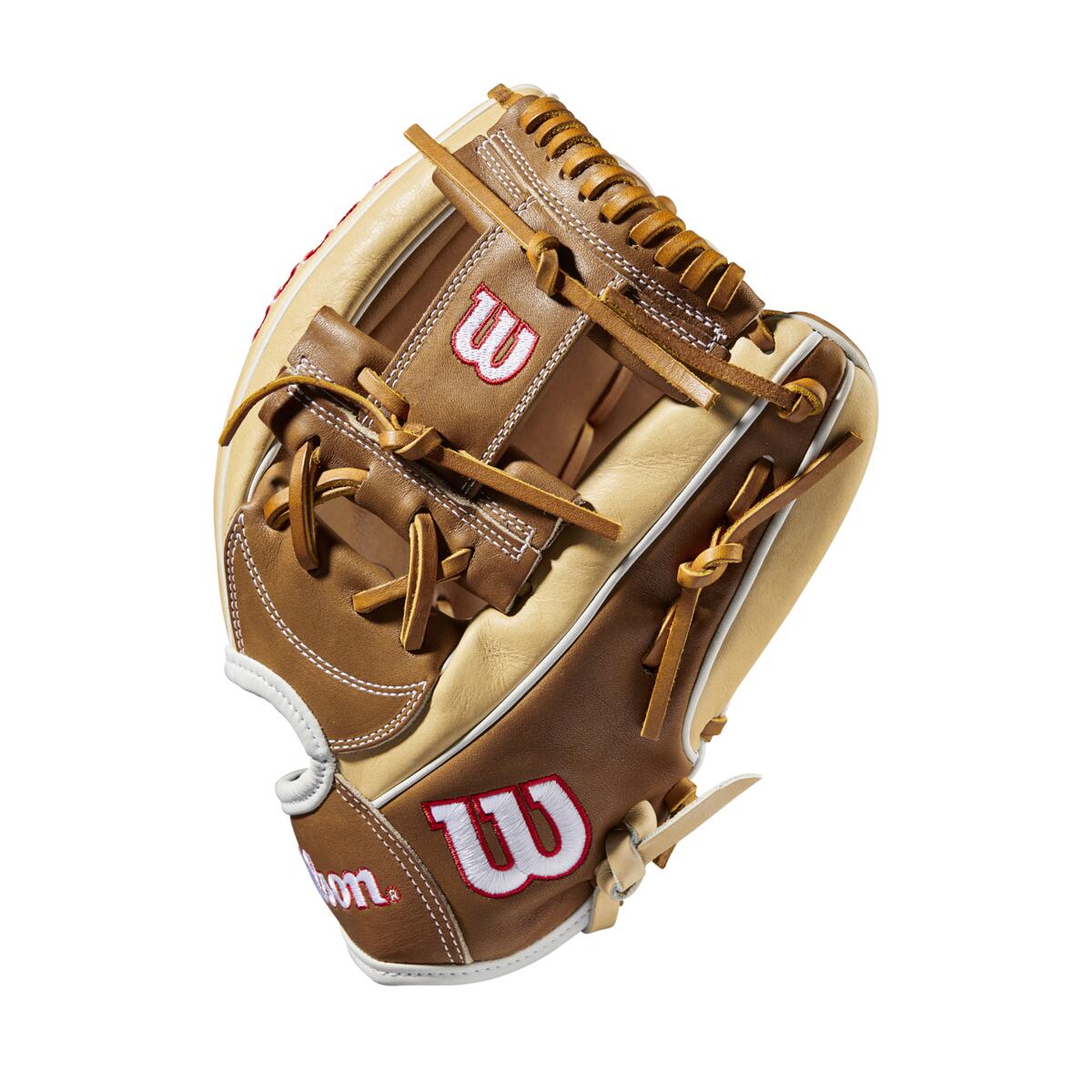 R*G様 Wilson A2000 H12 硬式グラブ ホワイトSS×キャメル Wilson A2000 H12 Blonde/Saddle Tan 12