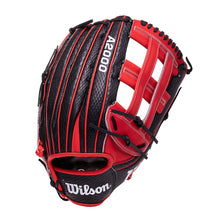 Wilson A2000 H-Web Red/Black Snakeskin 14"- RHT