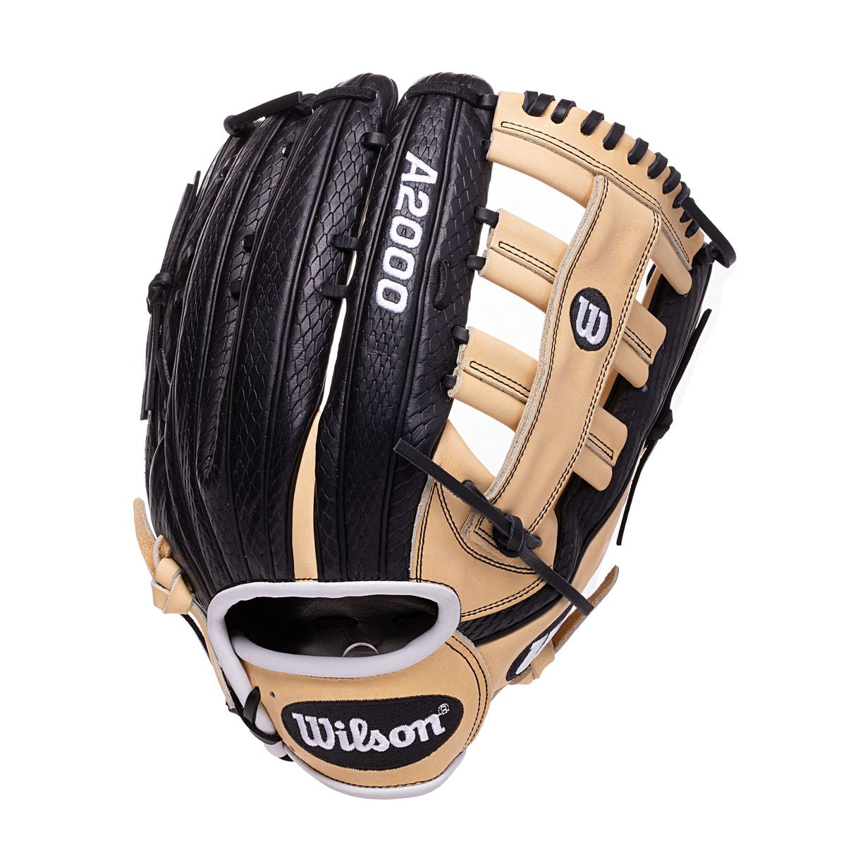 Wilson A2000 H-Web Black/Blonde Snakeskin 13