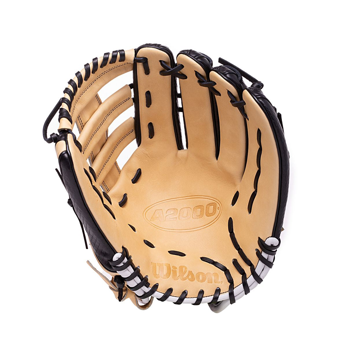 Wilson A2000 H-Web Black/Blonde Snakeskin 13